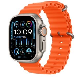 Apple Watch Ultra 2 Orange Ocean 49mm Titanium Case